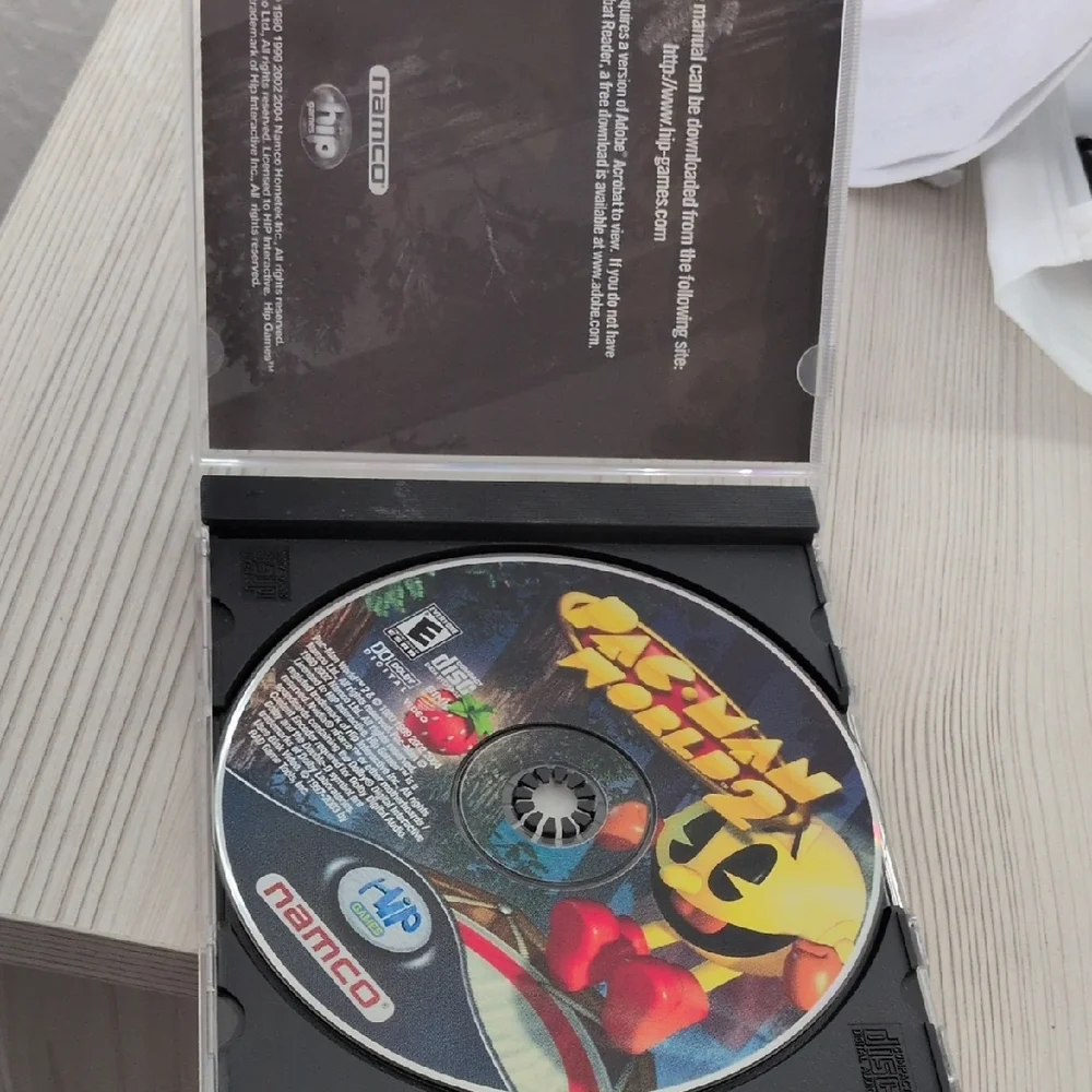 Pac-Man World 2 PC Game - Classic Black and Yellow